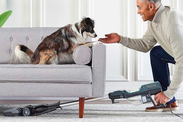 Refurbished Shark UltraLight Pet Vacuum, Only $49.99 With Promo Code card image