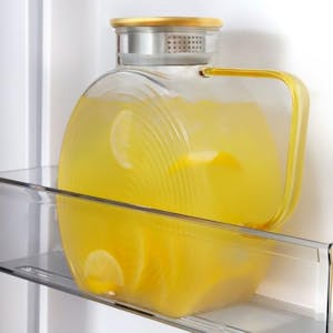 Glass Pitcher With Lid