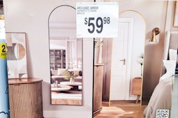 members mark metal arch mirrors in stock at store