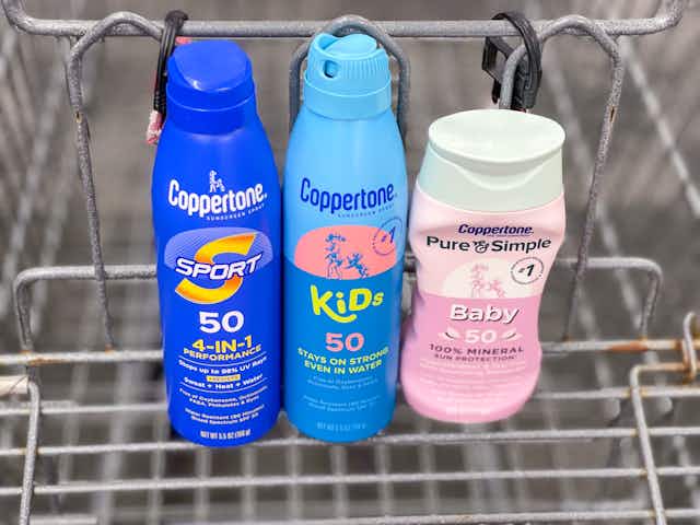 Coppertone Sunscreen, Only $4.24 Each at Walgreens card image