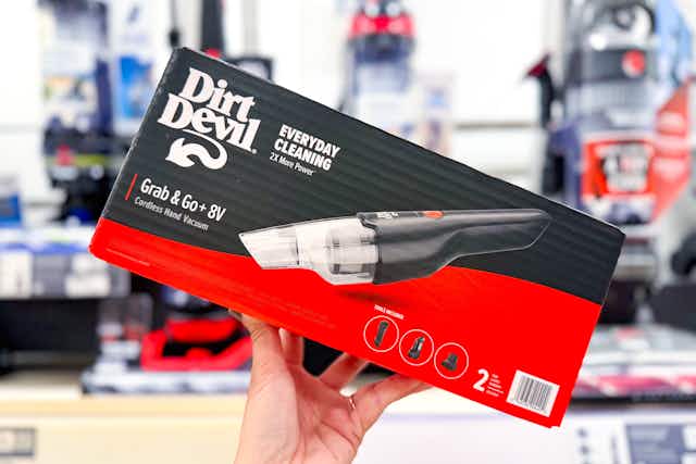 Grab This Dirt Devil Handheld Vacuum for Only $38 at Target card image