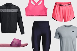 collage of clothing at under armour
