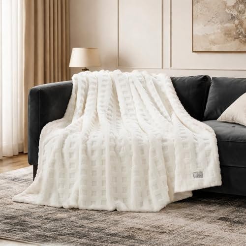 Ultrasoft Waffle Throw Blanket