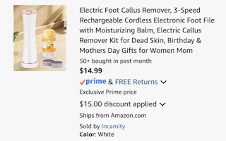 Amazon Electric Foot Callus Remover 2026 2