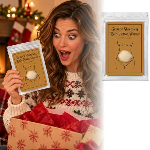 Sheepskin Belly Button Warmer