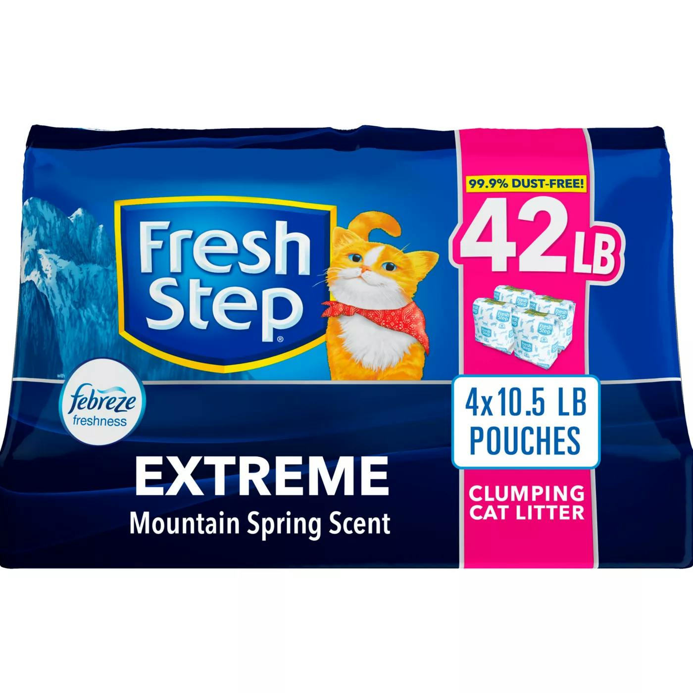 2 Fresh Step Cat Litters