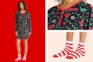 Stranger Things Women's Sleep Shirt + Socks Set