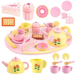 Wooden Tea Party Set