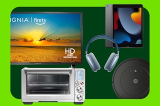 tv, air fryer, airpods max, apple ipad and irobot roomba vacuum