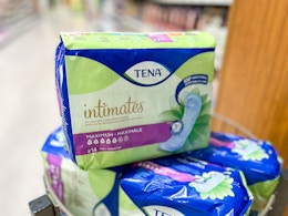 Tena Intimates Pads, Free at Publix