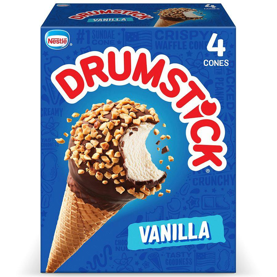 2 Nestle Drumstick Cones Packs