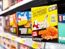 A 4 count box of Dave's Killer Bread Bars on Walmart grocery aisle shelf