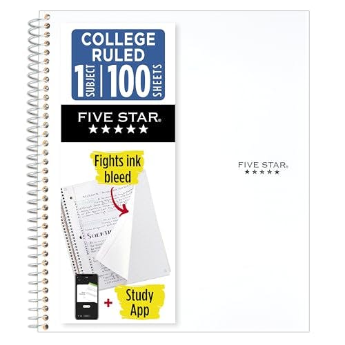 Five Star Spiral Notebook