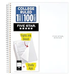 Five Star Spiral Notebook