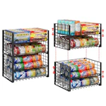 Stackable Can Organizer 2-Pack