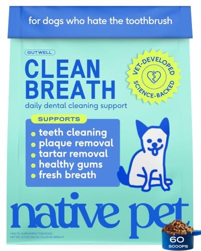 Native Pet Clean Breath Dental Powder