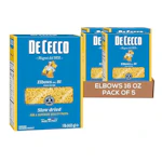 De Cecco Elbows Pasta 5-Pack