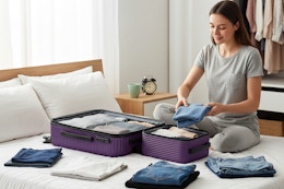 home depot hardside luggage set