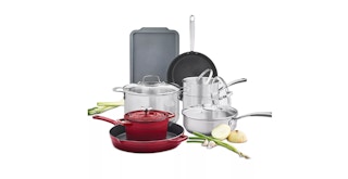 mixed material cookware set