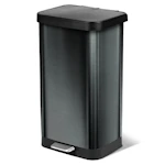 Glad Stainless Steel Trash Can