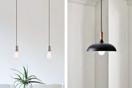 2 lifestyle images of Better Homes & Gardens Pendant Light 2-packs