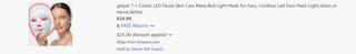 Amazon LED Facial Mask 2025 2