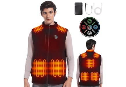 Men's Fleece Heated Vest