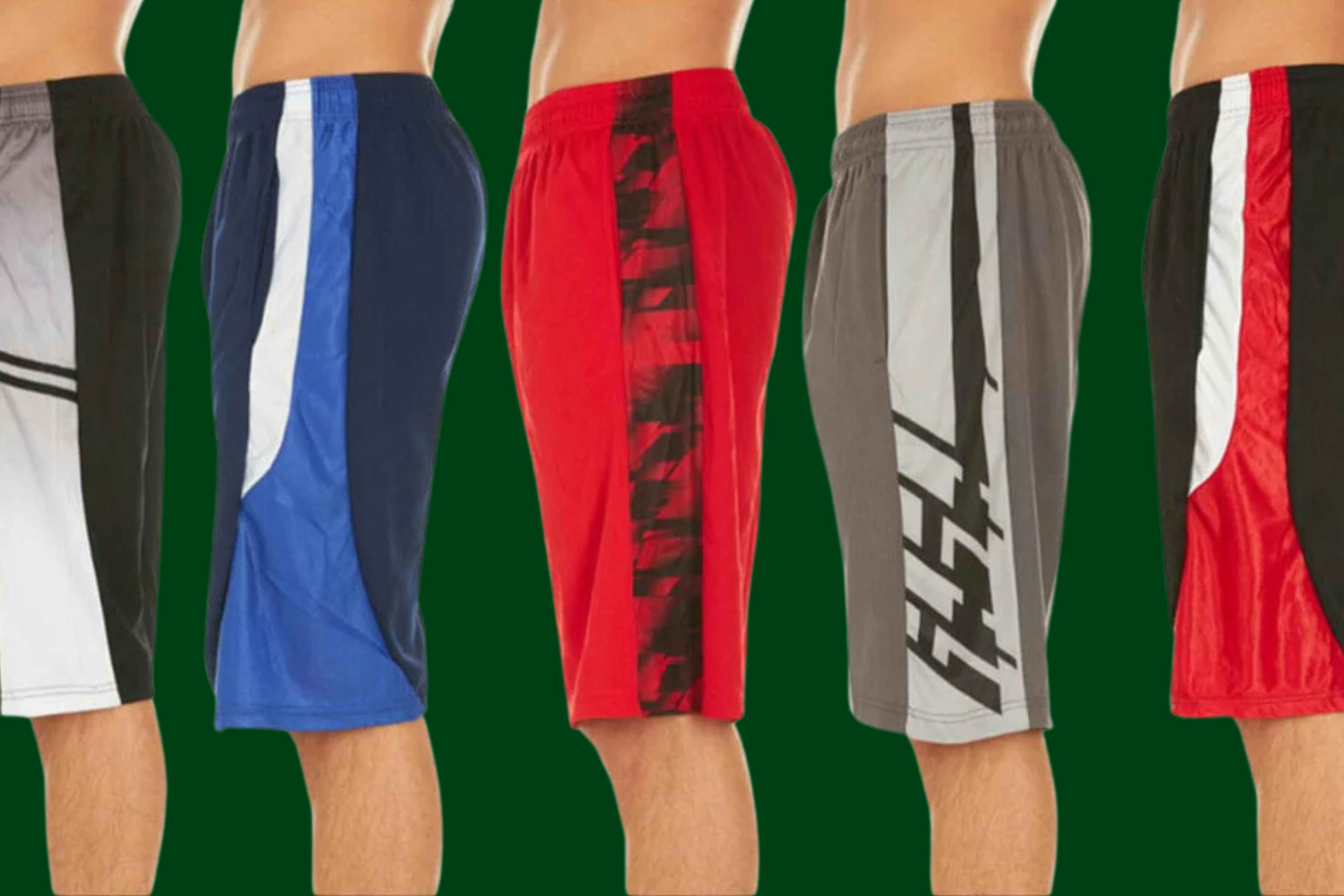 Men's Athletic Shorts 5-Pack, Only $29 at Daily Sale