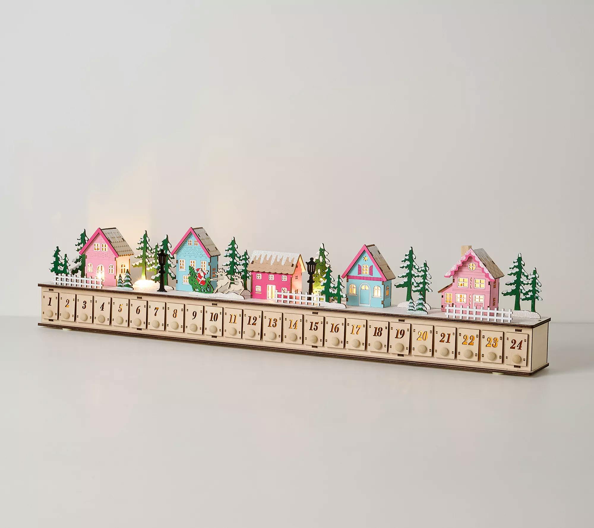 Christmas Village Advent Calendar