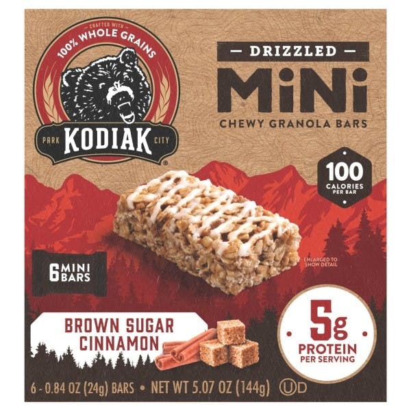 2 Kodiak Mini Granola Bars