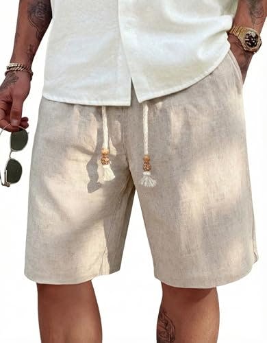 Men's Linen Shorts