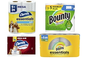 4 P&G Paper Products