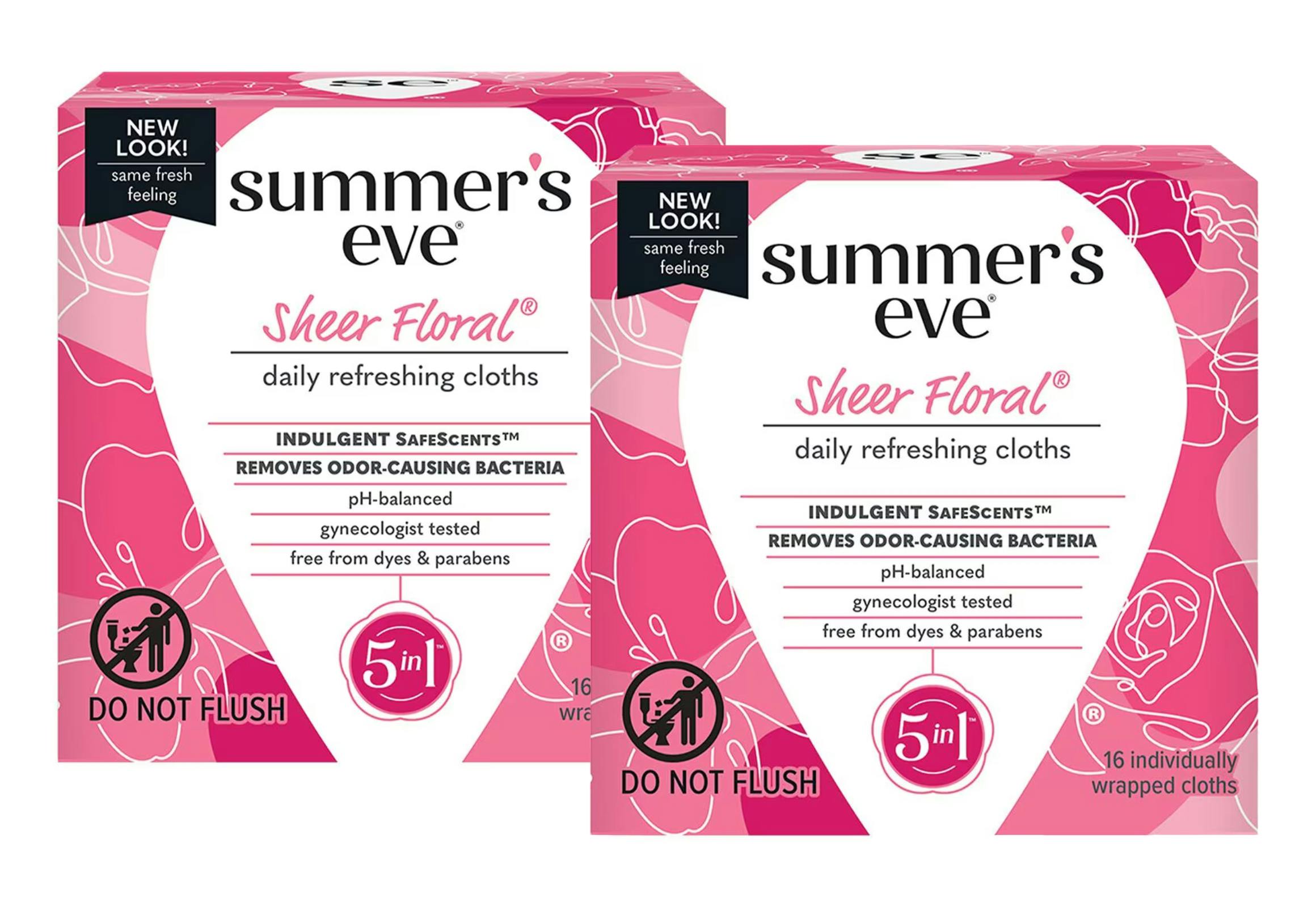 2 Summer's Eve Wipes