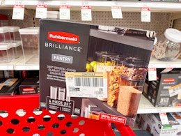 Rubbermaid Brilliance Pantry Set, Now Just $19 at Target (Beats Amazon) card image