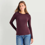 Women's Crew Neck Long Sleeve Tee