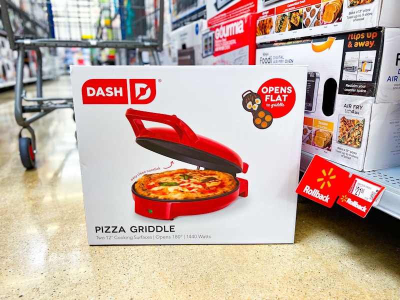 dash pizza griddle on walmart floor