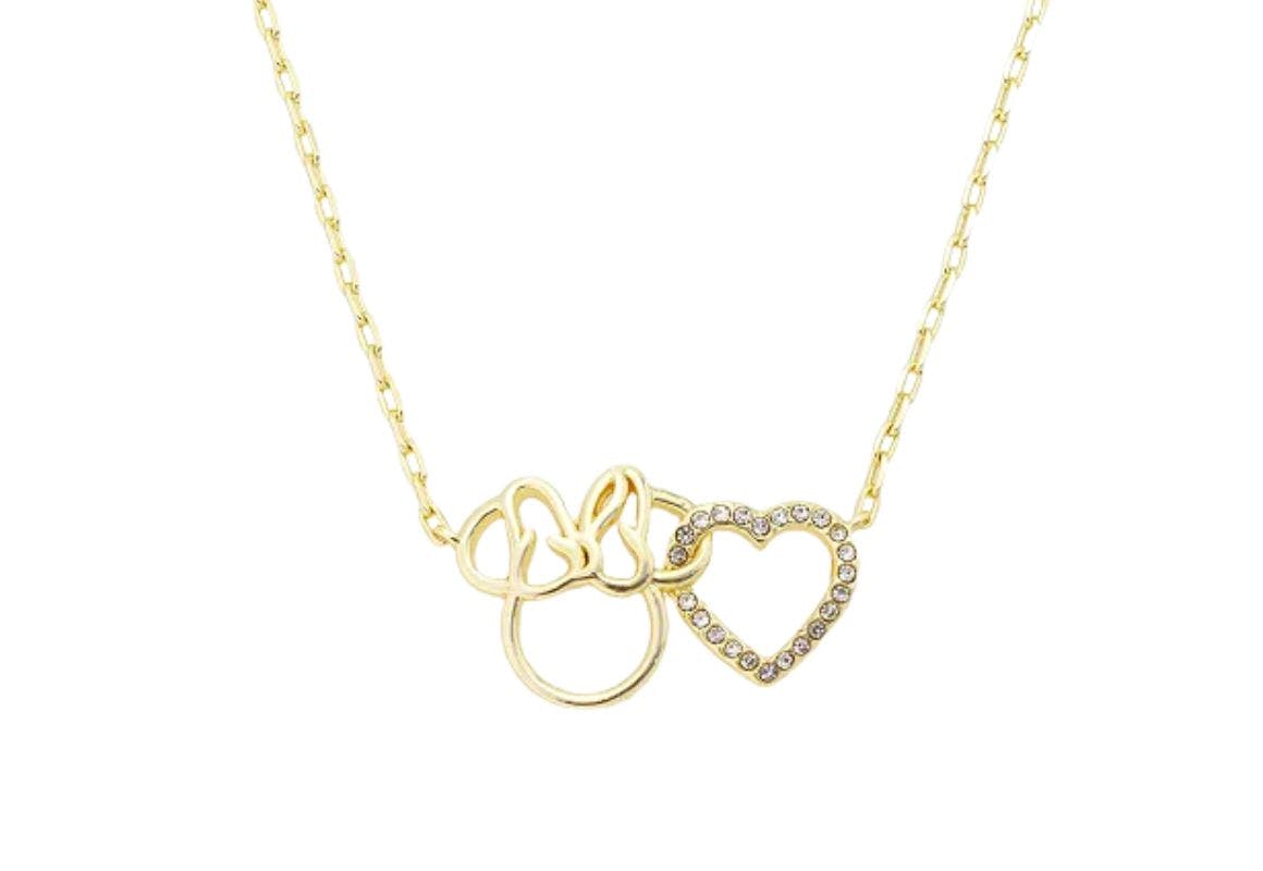 Disney 14k Plated Gold Necklace