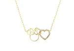 Disney 14k Plated Gold Necklace