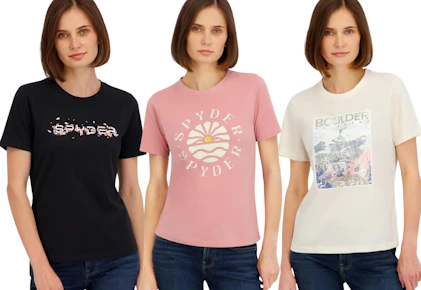 Spyder Women's Graphic Short Sleeve Tee
