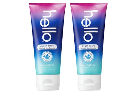 2 Hello Kids' Toothpastes