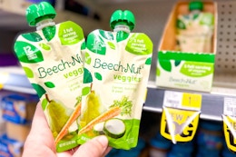 Beech-Nut Baby Food Pouches, Only $0.67 at Dollar General card image