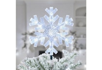 Snowflake LED Christmas Tree Topper