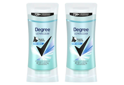 2 Degree Antiperspirants