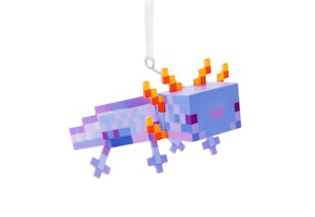 Hallmark Minecraft Axolotl Ornament