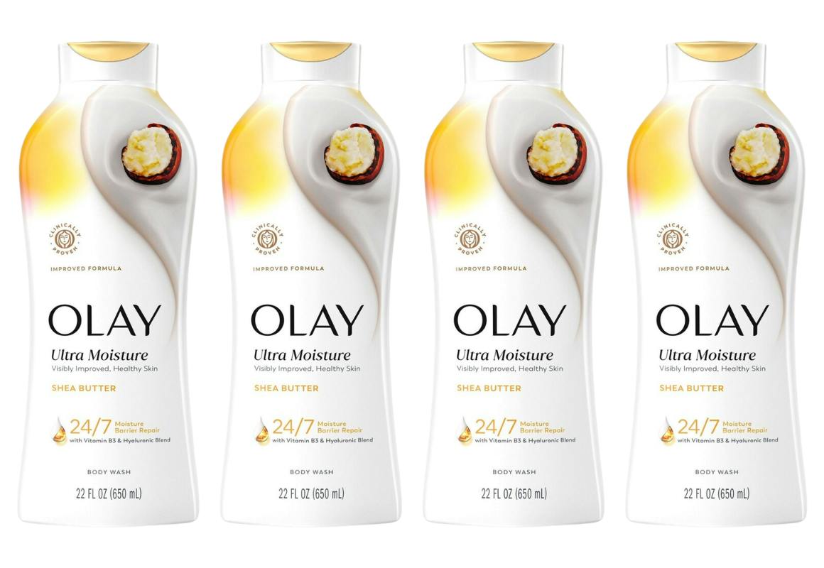 4 Olay Body Washes