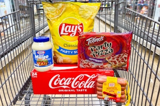 kroger 5x digital coupon deals groceries in shopping cart