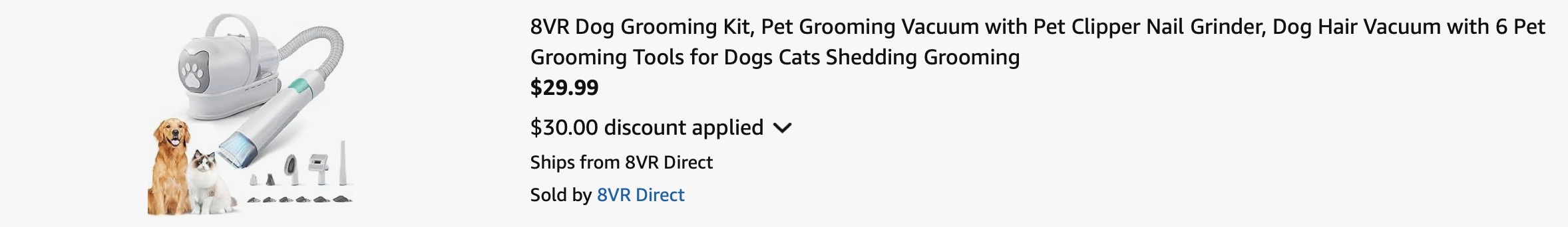 Amazon Dog Grooming Kit 2025 2