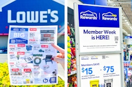 mylowes rewards members week ad and sign