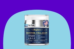Face Moisturizer Retinol Cream, $11.69 After Amazon Promotions (Reg. $40)  card image
