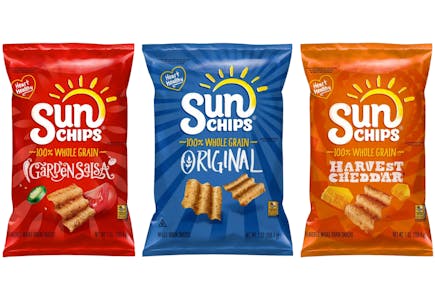 3 SunChips Bags